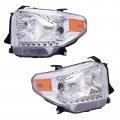 Loyalheartdy For 2014 2015 2016 2017toyota Tundra Halogen Headlights Assembly Left Driver And Right Passenger Side Oe 