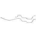 Rear Axle Drum Brake Lines 2pc For 1994 To 2005 Chevrolet Gmc S10 Sonoma 2wd 3 16 In Stainless Steel Sctb94r1 