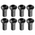 A Absopro Door Hinge Nuts Anti Rust Lock Bolts Bushing For Jeep Wrangler Jl Jlu Rubicon Gladiator Jt 2 4-door 2007-2021 Black 