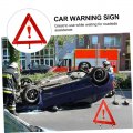 Vaguelly Trvlpod Warning Auto Tripods Triangle Safety Signs The Road Triangles Emblems For Vehicles Slow Moving Vehicle Sign