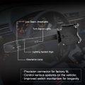 X Autohaux Turn Signal Switch Headlamp Dimmer High Low Beam Lights Combination For Pontiac G6 2006-2010 Replaces D6253e