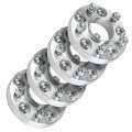 4pcs 1 25mm Hubcentric Wheel Spacersx4 67 1mm Cb 12x1 5 Stud Compatible With Genesis Tiburon Veloster Optima Soul Mazda 3 5