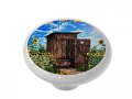 Gotham Decor Sunflower Outhouse Ceramic Drawer Knob 