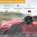 Ignition Coil Pack Replacement For L4 2l 4 2013 2014 2015 2016 2017 Honda Accord Ex Lx Sport 2016-2020 Acura Ilx Tlx 2015-2019