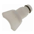 Radiator Drain Petcock For Acura Integra 1990 To 2001 White Plastic With Gasket Extra Fine Thread Replacement 16417 24200 17751 