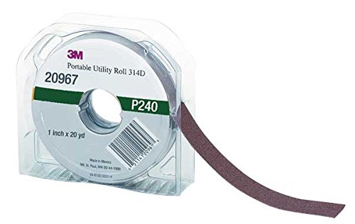 3m 314d Portable Utility Cloth Roll 1 In X 20 Yd P240 J-weight