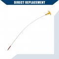 Hihaha No 26611-2e021 Engine Oil Dipstick For Hyundai Elantra 2011-2020 Tucson 2014-2021 Oil Level Durable Metal 1 Pc Silver