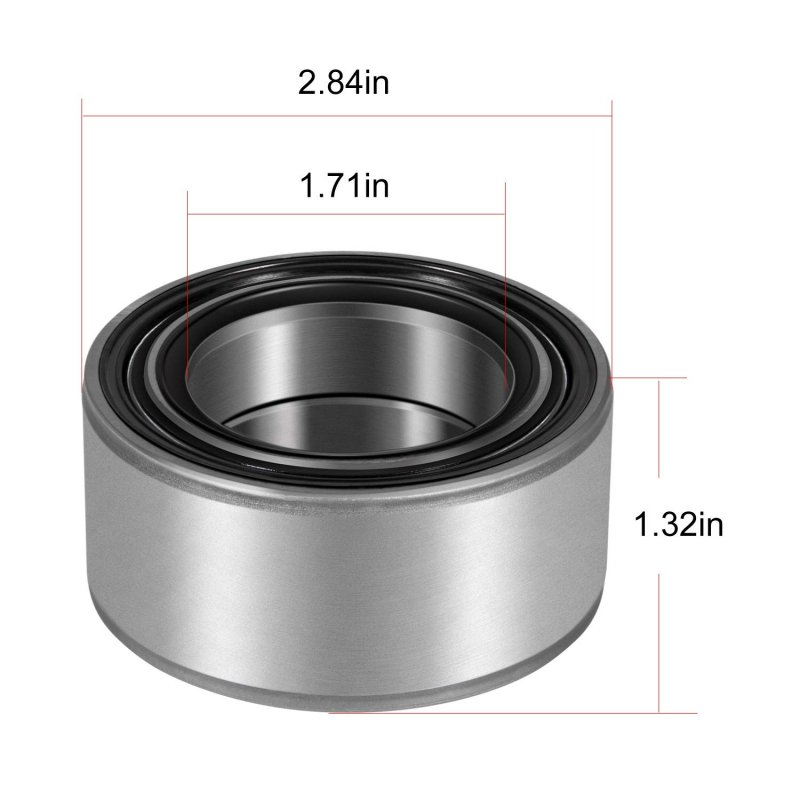 Front And Rear Wheel Bearing Kit 4pcs For Polaris Sportsman 550 850 Xp X2 Eps Touring Forest Replaces