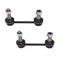 Rear Sway Bar Link Pair For Mercedes Benz Ml350 2006 To 2015 Rubber Bushing Non Greasable Replaces 1643201232 