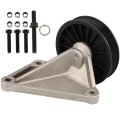 Ac Compressor Bypass Pulley 34150 For Ford F 250 Hd 7 5l 1997 Ranger Bronco And Econoline 6 Grooves 130mm Diameter Alloy Steel 