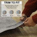 Mohawk Home 5 X 7 1 8 Low Profile Non Slip Rug Pad Felt Rubber Gripper Great For High Traffic Areas -safe All Floors