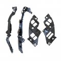 Secosautoparts 5k0 807 228 A 4pcs Front Headlight Guide Support Bracket Compatible With Vw Golf Gti Mk6 2009-2013