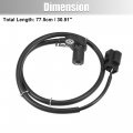 Uxcell 1 Pcs Rear Right Abs Speed Sensor For Mitsubishi Outlander 2003-2006 No Mr493460 Mr977168