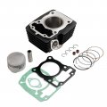 62mm Cylinder Piston Gasket Top End Rebuild Kit 15mm For Kurazai Spartha 200 175cc 2016-2022