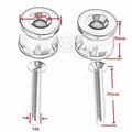 Motorcycle Cnc Aluminum M8 Swingarm Slider Spools Screws Motorbike Accessories For Kawasaki Zx10r 2011-2014 Zx6r 2009-2014 Z800