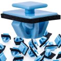 Rexka 40pcs Door Liftgate Body Side Wheel Flare Rocker Moulding Retainer Clip For Hyundai Kia 87756-1f000 Elantra Santa Fe Kona 