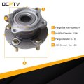 Rear Wheel Hub And Bearing Assembly 512291 For Mitsubishi Endeavor 2004 2005 2006 2007 2008 2010 2011 5 Lug Without Abs Axle
