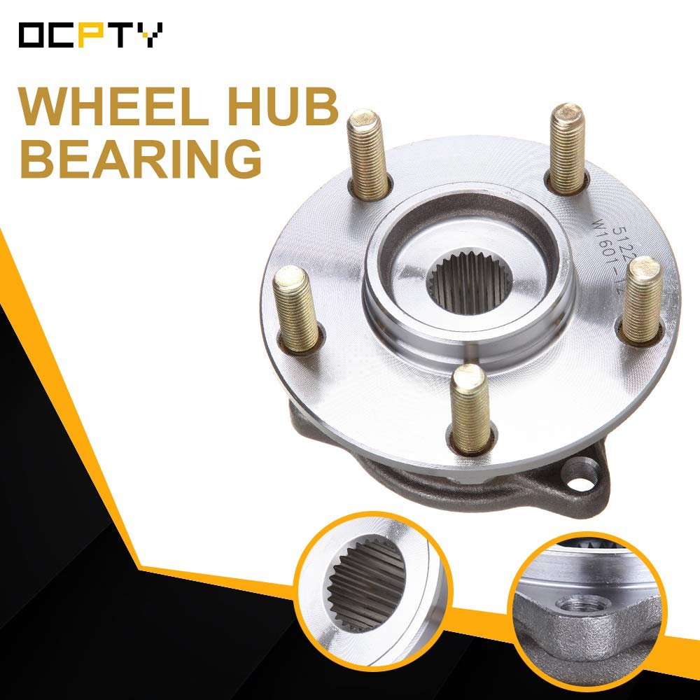 Rear Wheel Hub And Bearing Assembly 512291 For Mitsubishi Endeavor 2004 2005 2006 2007 2008 2010 2011 5 Lug Without Abs Axle