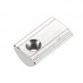 Uxcell M5 T Slot Nuts Roll In Spring T-nut With Ball Carbon Steel For 4040 Series Aluminum Extrusion Profile Rail 8mm 30pcs