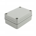 Uxcell 110mmx80mmx45mm Dustproof Ip65 Junction Box Diy Case Enclosure Gray