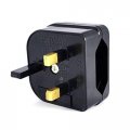 European Euro Eu 2 Pin To Uk 3pin Power Socket Travel Plug Adapter Converter