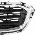 Auto Dynasty Gm1200728 Factory Style Front Bumper Lower Grille Assembly With Chrome Moulding For Chevy Cruze 2015-2016 Matte