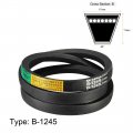 Uxcell B-1245 B49 Drive V-belt Inner Girth 49 1245mm Industrial Power Rubber Transmission Belt