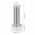 Uxcell 5 16-18x1 Hex Bolts 304 Stainless Steel Hexagon Screw Bolt 6pcs