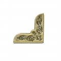 Uxcell Metal Book Corner Protectors Edge Cover Guard 21 X 5mm Bronze Tone 100pcs