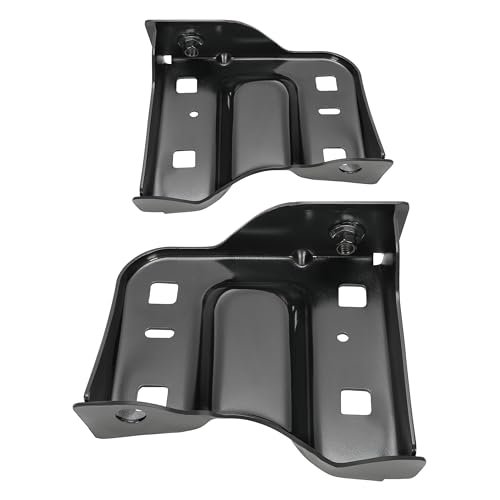 A Front Bumper Bracket For 2015-2019 Chevy Chevrolet Silverado Gmc Sierra 2500 3500 Hd Face Bar Support Steel Replacement