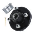 Pre-assembled 4 On Inch Trailer Hub Bearing Kit Suitable For 2000lbs Capacity And 1 Spindle 