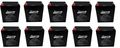 12 Volt 5 Ah Battery 10 Pack 
