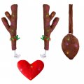 Zento Deals Ga90 Reindeer Set With Led Lights 2 Pack 