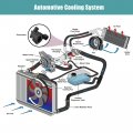 X Autohaux 022121117c Engine Coolant Thermostat Housing Assembly For Vw Jetta Golf Eurovan Black