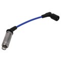 Chevy Corvette 2020 21 22 23 24 2025 Spark Plug Wire Silicone Boot Black Silver Carbon Fiberglass Conductor 