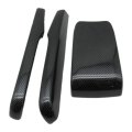 Premium Carbon Fiber Center Console Armrest Box Cover Storage Trim For Honda Civic 10th Gen 2016-2021 