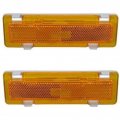 Chevy Camaro Side Marker Light Assembly 1982-1992 Driver And Passenger Pair Gm2550118 Gm2551110 