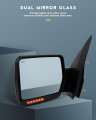 Ocpty Tow Mirror Fit For 2007-2014d For F-150 Series Truck Pickup Towing Driver Left Side Power Adjusted Heated Turn Signal