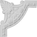 Ekena Millwork Pml100ra Raymond Egg Dart Corner Matches Moulding Pml02x00ra Panel 1 4 W X 10 1 H Primed 