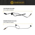 Oxygen O2 Sensor For Mitsubishi Lancer 2011 2015 Outlander Rvr 2013 Upstream And Downstream Replaces 234-5051 234-4114 2 Pieces