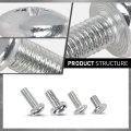 License Plate Screws 100 Each 8 Different For Japanese Cars Most Foreign Fit Bmw Benz Audi