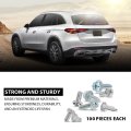 License Plate Screws 100 Each 8 Different For Japanese Cars Most Foreign Fit Bmw Benz Audi