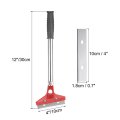 12 Floor Wall Scraper Paint Removal Tool With 10pcs Extra Blades For Cleaning Windows Glass Tiles Adhesive