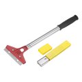 12 Floor Wall Scraper Paint Removal Tool With 10pcs Extra Blades For Cleaning Windows Glass Tiles Adhesive 