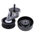 Serpentine Drive Belt Tensioner Pulley Kit For Dodge Ram 1500 2500 3500 Durango Dakota W350 W250 W150 D350 D250 D150 Ramcharger