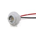Uxcell 4 Pcs 1156 Ba15s Led Bulb Socket Car Turn Signal Light Harness Wire