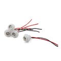 Uxcell 4 Pcs 1156 Ba15s Led Bulb Socket Car Turn Signal Light Harness Wire