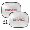 Ipick Image For Gmc In Red Logo Car Side Window Mesh Sun Shades Baby Children Uv Protection 2 Pack