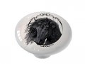 Gotham Decor The Black Horse Ceramic Drawer Knob 