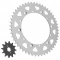 Caltric Front And Rear Sprockets Kit Compatible With Yamaha Yz100 1982 1983 Yz125 1984 1985